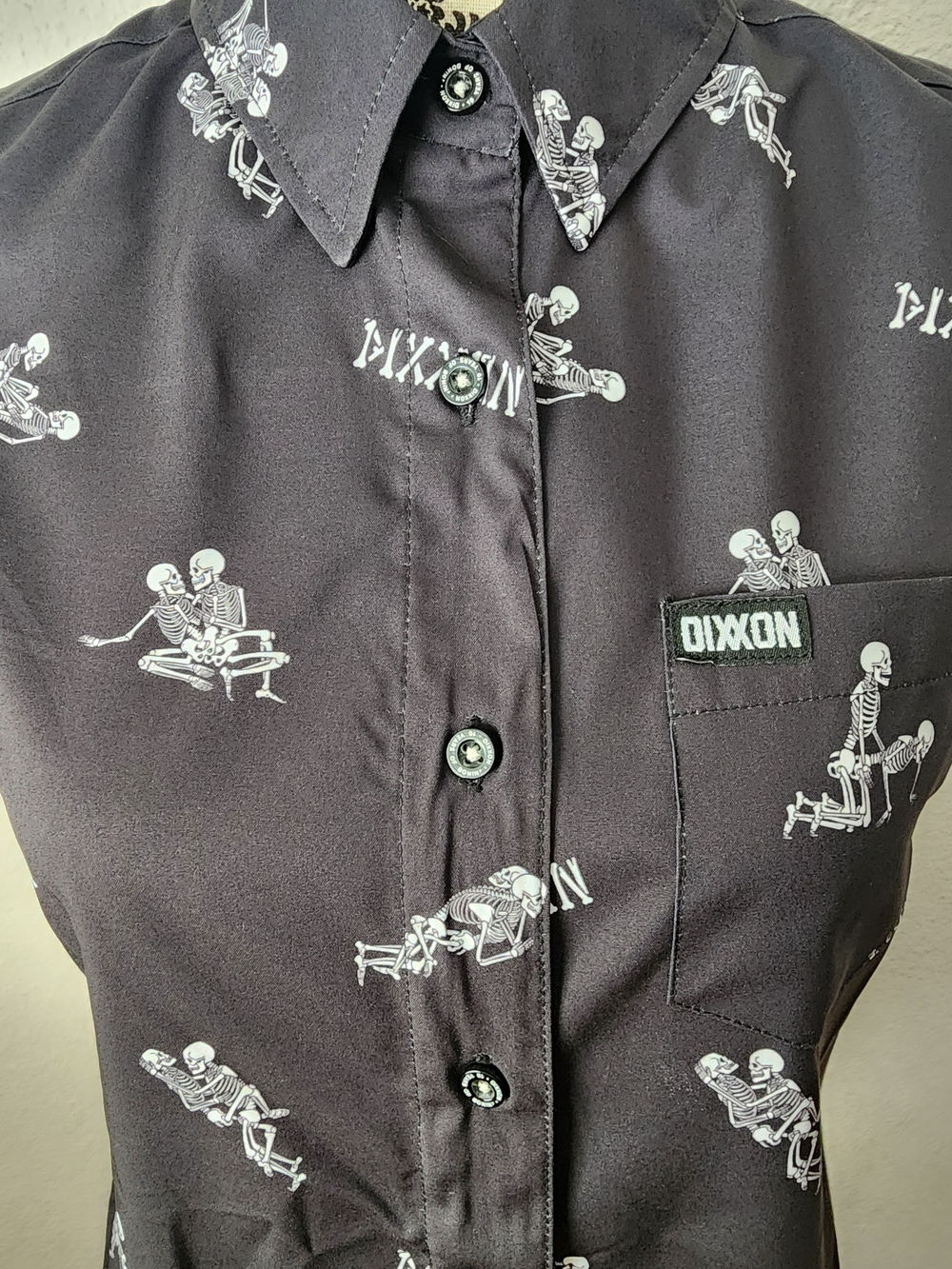 Dixxon Flannel Company 10 Years Of Bonin' Party Shirt Womens - Picture 2 of 3
